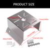 RSHuiOUXX High Strength Camera Corner Mount Bracket Holder for Secure Outdoor Surveillances Equipment Commercial Lighting Fixtures view 3