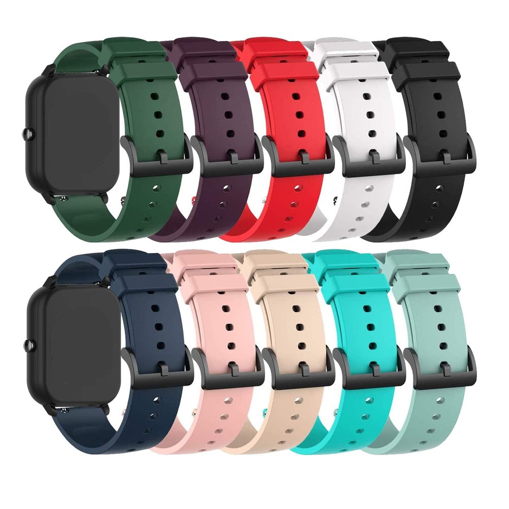 10Pack Bands Compatible with Garmin Bounce 2/Bounce Breathable Soft Silicone Strap Replacement Wristband