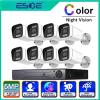 8CH 5MP DVR kit 8pcs 2MP 5MP AHD Camera Color Night Vision AI Face Detection CCTV System Kit Outdoor Security Video Surveillance (5MP,2TB) view 2