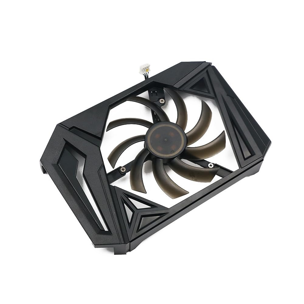 85MM TH1012S2H-PAA01 GPU Cooler heatsink Replacement for Gainward for PNY RTX 2060 XLR8 GTX 1660 Ti 1650 Super Graphics Video Card(Plastic case Fan)