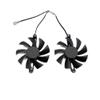 2Pcs/Set 85MM GPU Cooler,for para ALSEYE RX580 rx 580 8gb,for Colorful P106 GTX1060 950 960 VGA Graphics Card,Replace FL8015 12VB view 2
