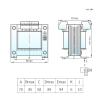 Control Transformer BK-50W 380V/220V to 12V/24V Machine Tool Three-Phase/Single-Phase Isolation 110V(380V220V) view 3
