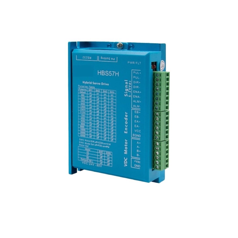 HBS57H / HBS57 servo Driver 24-80V VDC 5A Motor Driver for Nema23 Nema24 Close Loop Motor(HBS57)