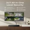 eufy 4K NVR Security Camera System S4 Max, 4TB HDD,Power Over Ethernet, Wired, 24/7 Recording, Triple Lens Bullet-PTZ Cam, 360 PTZ, Up to 16CH, Cross-Cam Tracking, 8 Auto Zoom, Smart Video Search view 4