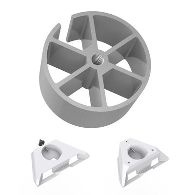 Starlink Mini Aluminum Tripod Adapter Mount with 1/4"-20 Thread, Compatible with 2024 and 2025 Starlink Mini Adapters (Adapter only Included)
