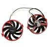 FDC10H12S9-C FY09010H12LPA GPU VGA Cooling Fan for XFX RX 460 2gb/4GB R9 380X R7 370 Video Grahics Cards(Red FY09010H12LPB) view 1