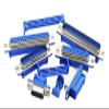 1PCS DB9 DB15 DB25 DB37 DIDC9/DIDC15/DIDC25/DIDC37 Male Female Plug Serial Port Connector Idc Crimp Type D-SUB Rs232 Adapter(SKY BLUE) view 3
