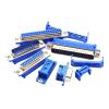 1PCS DB9 DB15 DB25 DB37 DIDC9/DIDC15/DIDC25/DIDC37 Male Female Plug Serial Port Connector Idc Crimp Type D-SUB Rs232 Adapter(SKY BLUE) view 4