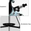 Space Astronomic Telescope, 700mm/76mm 525X HD Reflector Telescopes Monocular Telescopes with Tripod 3 Eyepieces for Sky Star view 4