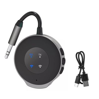DAGIJIRD 3.5mm AUX Bluetooth Car Adapter, Wireless Audio Receiver Transmitter for Car