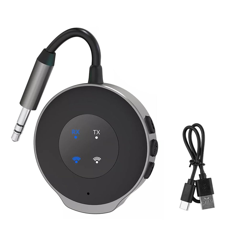 DAGIJIRD 3.5mm AUX Bluetooth Car Adapter, Wireless Audio Receiver Transmitter for Car