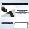 [10 Pcs] Elastic Cinch Straps, 1"x12" Stretchable Hook and Loop Straps, Reusable Cable Ties for Organizing, Cord Management, Home, Garage, Travel view 3