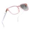 AI Smart Glasses with Real-Time Translation & Voice Assistant Bluetooth Sunglasses with Noise-Cancelling Calls, Music, Touch Control, Photochromic Lenses, UV & Blue Light Protection-Pink view 1