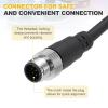 MECCANIXITY M12 8 Pin Straight Male Aviation Connector Cable, 3.3ft Waterproof IP67 Aviation Sensor Electrical Cable view 4