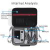 XBERSTAR Carrying Case for DJI Mini 5 Pro Drone Hard Case Portable Travel Storage Bag with Shoulder Strap view 3