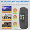 RERBO 4K Mini Body Camera with Video Recording, Wearable WiFi Body Cam with 180 Rotating Lens and Night Vision for Work, Traveling, and Outdoors Activities (Include 64GB Card) view 2