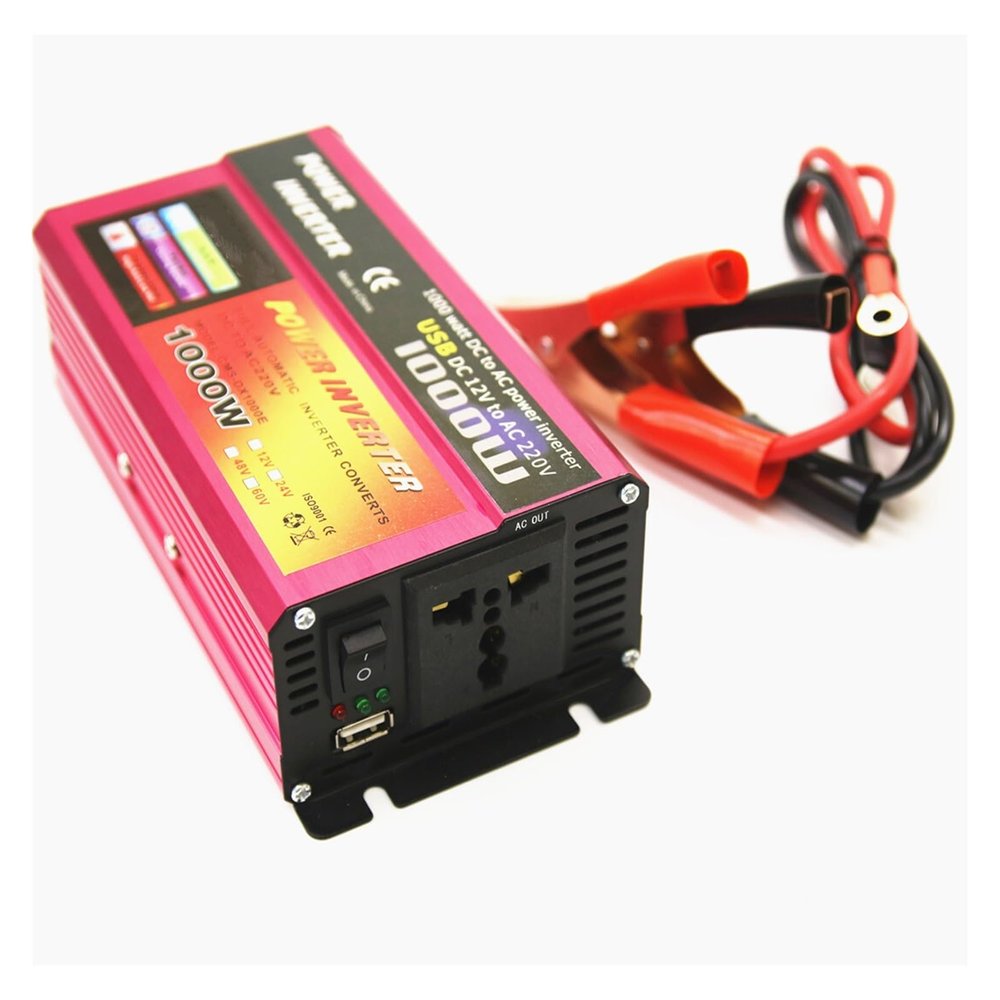 1000W car inverter 12V24V to 220V with USB converter(12V 1000WUSB)