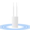 Outdoor WiFi Extender for Starlink Gen 3 Router, 300Mbps IP65 Waterproof WiFi Extender with Ethernet Over PoE, 984ft Coverage, Dual-Band Booster for Yard, Pool, Garage, Compatible with All Routers view 1