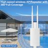 Outdoor WiFi Extender for Starlink Gen 3 Router, 300Mbps IP65 Waterproof WiFi Extender with Ethernet Over PoE, 984ft Coverage, Dual-Band Booster for Yard, Pool, Garage, Compatible with All Routers view 3