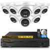 (5MP Definition Full HD) Wired Security Camera System AHD Dome Cameras for Home Security System, Outdoor Video Surveillance CCTV Camera Security Systems Surveillance DVR Kits view 1