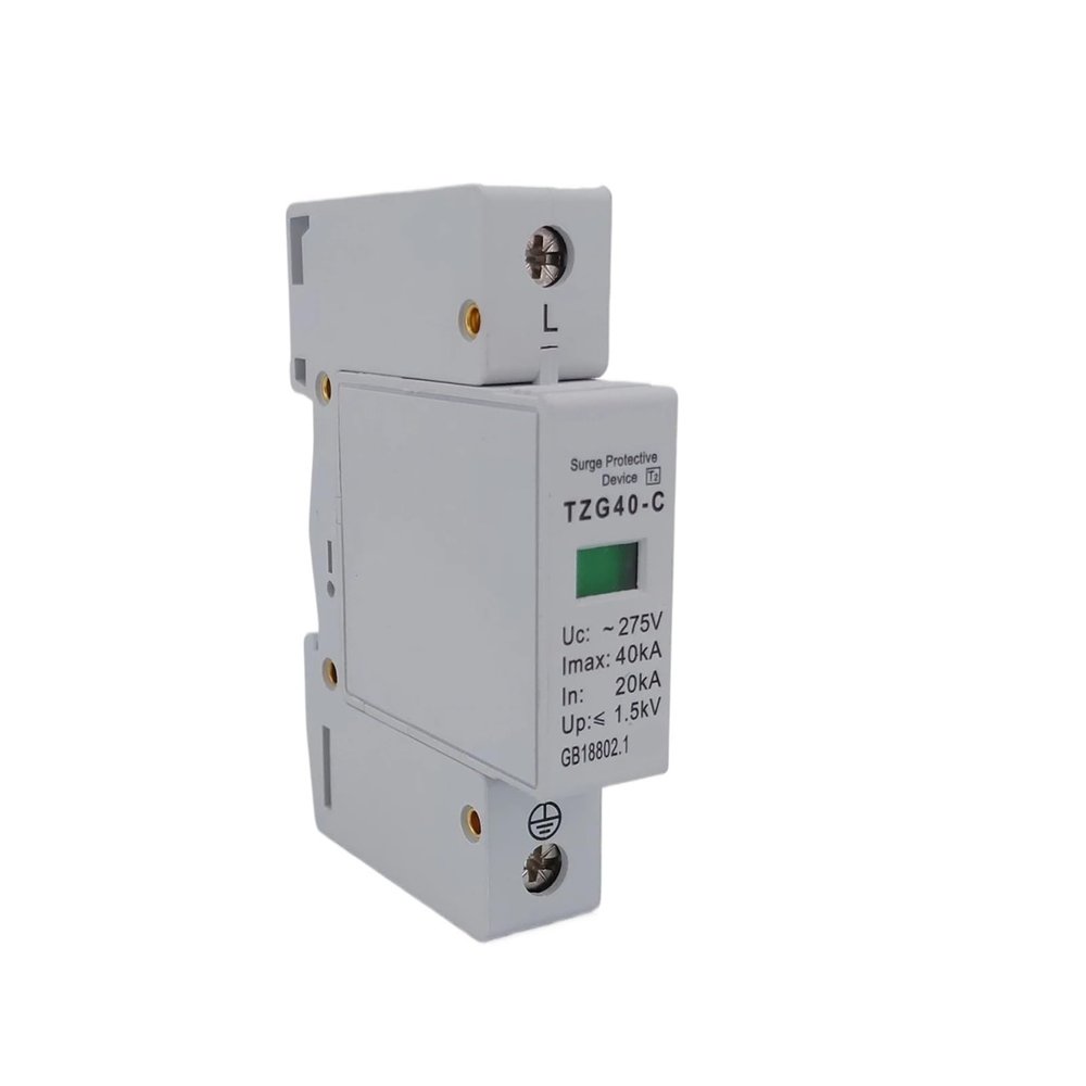 3pcs AC SPD 1P 20KA~40KA 275V House Surge Protector Protection Protective Low-Voltage Arrester Device