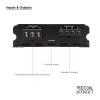 RECOIL DI1500.1 Class D Car Audio Mono Block Subwoofer Amplifier 3000 Watts Max Power 2/4 Ohm Stable Mosfet Power Supply Remote Bass Knob Included view 4