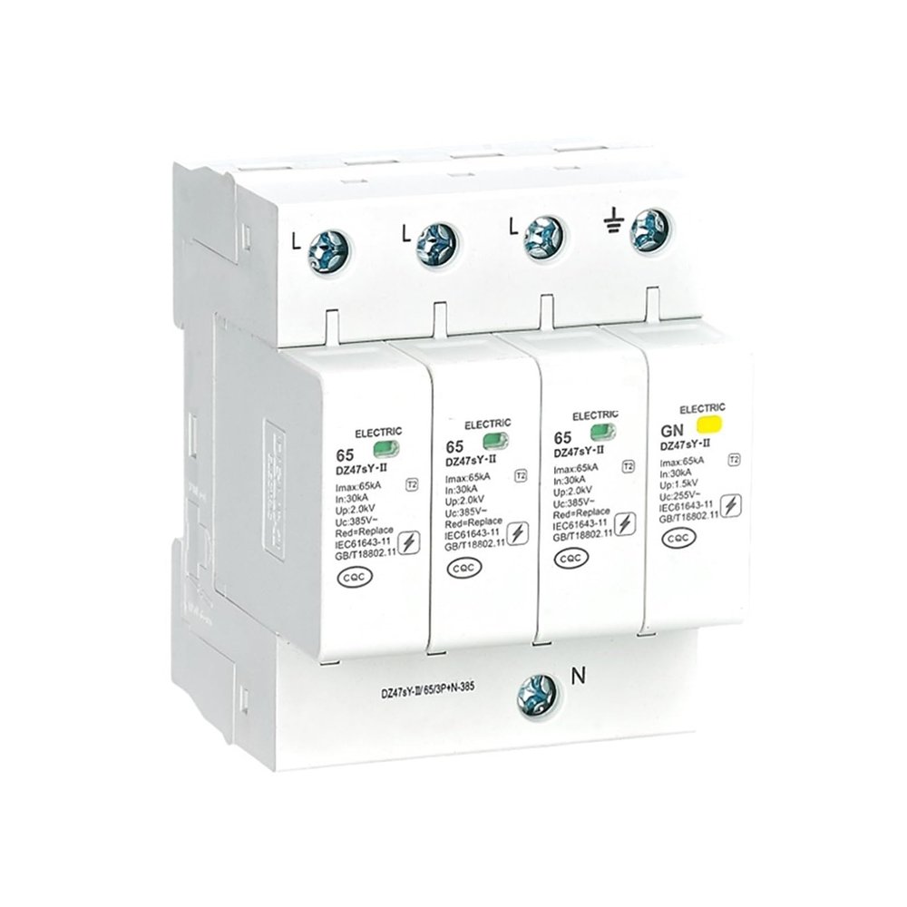 DZ47sY Surge Protector, DZ47sY-II 80kA 3P+N 385V YX