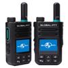GLOBAL-PTT G9Pro Nationwide PTT PoC Radios Unlimited Range with Lifetime Free APP License & Yearly Sim Walkie Talkie Long Coverage Instant Group Talk for Home Business Fleet Management (Black, 2-Pack) view 1