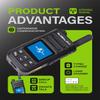 GLOBAL-PTT G9Pro Nationwide PTT PoC Radios Unlimited Range with Lifetime Free APP License & Yearly Sim Walkie Talkie Long Coverage Instant Group Talk for Home Business Fleet Management (Black, 2-Pack) view 3