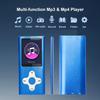 64GB MP3 Player,1.8 inch Screen Portable Music Player with Build-in Speaker/Photo/Video Play/FM Radio/Voice Recorder/E-Book Reader,Earphones/USB Included (Blue) view 2