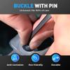 Nylon Universal Cable Tie Buckle,Cable Zip Ties Heavy Duty,Multi-Purpose Self-Locking Nylon Cable Cord Management,Plastic Cable Tie Buckle for Car Daily Repair (200PC) view 2
