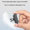 Magnetic Quick Release Mount Adapter for Insta360 X5, Aluminum Alloy Camera Stand Foldable 2-Prong and 1/4 Thread Expansion Mount Fixed Holder Base Bracket for X5 Camera Accessories view 3