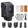 GODOX IT22S TTL Mini Camera Flash for Sony, 1.5s Recycling 700 Flashes,USB-C Charge, Hot Shoe Triggering, with Magnetic Diffuser Filters, Compatible with A7III A7IV A7II A6500 A6300 A6700 Camera view 1