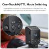 GODOX IT22S TTL Mini Camera Flash for Sony, 1.5s Recycling 700 Flashes,USB-C Charge, Hot Shoe Triggering, with Magnetic Diffuser Filters, Compatible with A7III A7IV A7II A6500 A6300 A6700 Camera view 3