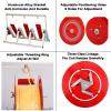 3-5 Reel Electrical Wire Spool Holder,Folding Wire Spool Rack,Floor Cable Dispenser,for Electrical Industrial and Retail Use(3 reel) view 3