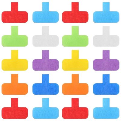 Cable Labels 100 PCS Cable Label Tags Marking Organizer Fastening Wire Marker Straps Identification