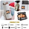 3 Pcs Support Your Local Pot Dealer Pottery Stickers, Funny Clay Ceramic Wheel Vinyl Decals for Laptop, Notebook, Journal, Hydro Flask, Car Bumper, Gift for Students, Teachers, Friends 4 Inches view 4