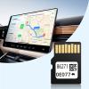 2025 Latest 86271-0E077 Navigation SD Card Map Update Version for Tacoma RAV4 Camry Corolla Highlander 4Runner Tundra Navigation Accessories Micro SD Card GPS Map for USA/CAN view 1