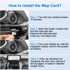 2025 Latest 86271-0E077 Navigation SD Card Map Update Version for Tacoma RAV4 Camry Corolla Highlander 4Runner Tundra Navigation Accessories Micro SD Card GPS Map for USA/CAN view 3