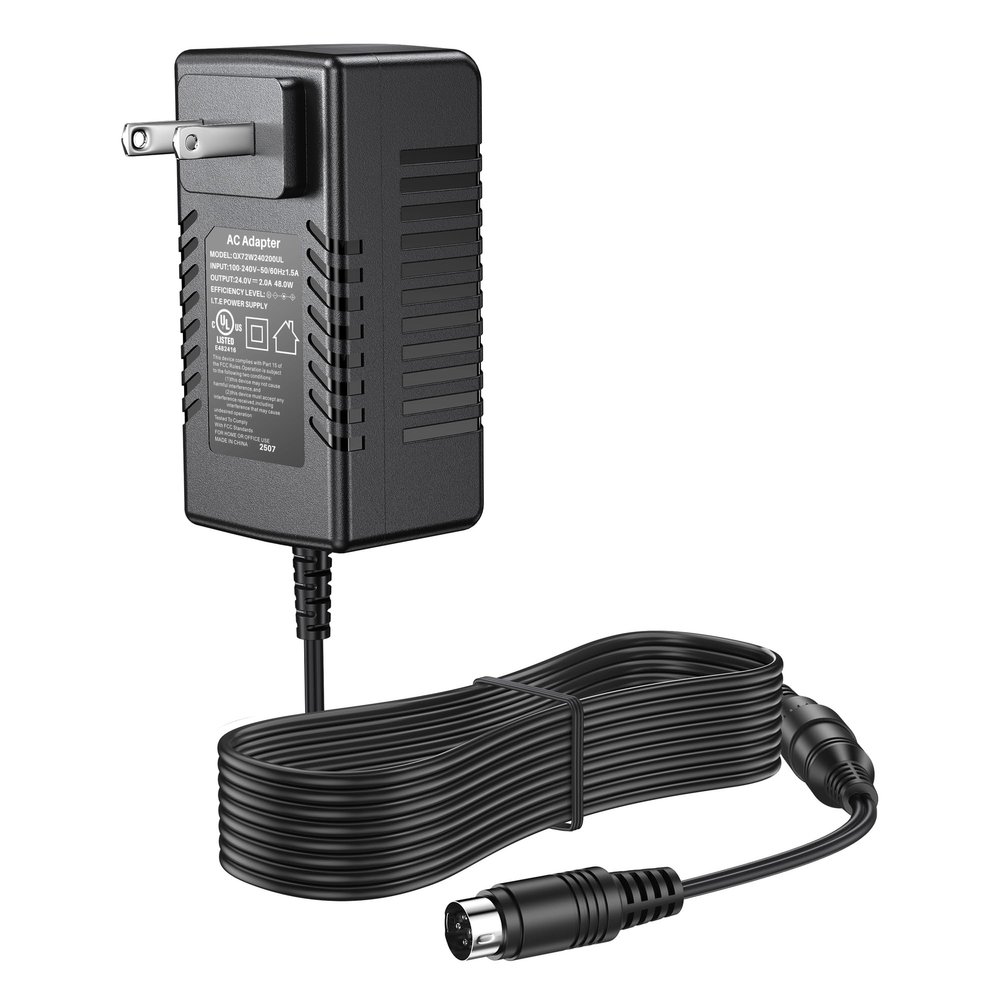 24V Charger for ImageFormula R40 RS40 R50 300P DR-2020U DR-1210C DR-M260 DR-M160DR-M140 ScanFront 330 400 Scanner AC Adapter for Canon MG1-4558 5039 4892 PA-14U PA-14E Power Supply