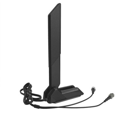 IFIXAI External WiFi 6 6E Tri-Band Antenna 6GHz 5.8GHz 2.4GHz Magnetic Base Antenna PC Desktop Computer for Asus Rog Strix Gigabyte for AORUS Gaming WiFi Motherboard Card