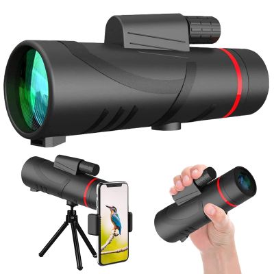 Monocular Telescope, with Smartphone Stand Tripod 1250 High Magnification Monoculars Adult HD Waterproof Monoculars are Suitable for Sightseeing Bird Watching Camping
