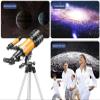 350X Zoom Outdoor Monocular Space Astronomical Telescope with Portable Tripod Outdoor Monocular Zoom, 76Mm Astronomical Refracting Telescope view 4