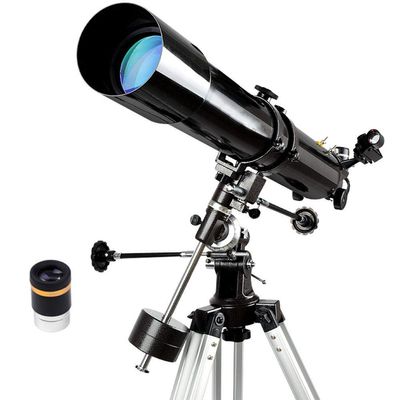 350X Zoom Outdoor Monocular Space Astronomical Telescope with Portable Tripod Outdoor Monocular Zoom, 76Mm Astronomical Refracting Telescope