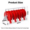 3-5 Reel Electrical Wire Spool Holder,Folding Wire Spool Rack,Floor Cable Dispenser,for Electrical Industrial and Retail Use(4 reel) view 2