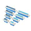 5PCS DB9 DB15 DB25 DB37 DIDC9/DIDC15/DIDC25/DIDC37 male female plug serial port connector idc crimp type D-SUB rs232 adapter(DB9 Male) view 2