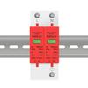 1pc AC SPD 1P 2P 3P 4P 20~40KA 30KA~60KA 385V House Lightning Surge Protector Protective Low-Voltage Arrester(2P,20-40KA) view 4