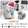 3 Pcs Cute Sitting Raccoon Stickers, Adorable Animal Vinyl Decals for Laptop, Notebook, Journal, Tablet, Car Bumper, Hydro Flask, Gift for Kids, Teens, Students, Wildlife Fans, Funny Friends 3 Inches view 4