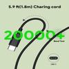 109W USB C Charger-Portable Type C Power PD Wall Fash Charger Suitable for Most Electronic Devices with USB C. view 3