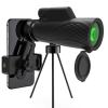 12X42 Monocular Telescope for Adults, High Definition Monocular with Smartphone Holder & Tripod for Travelling & Camping & Hunting, Gifts for Men Adults Kids - view 1